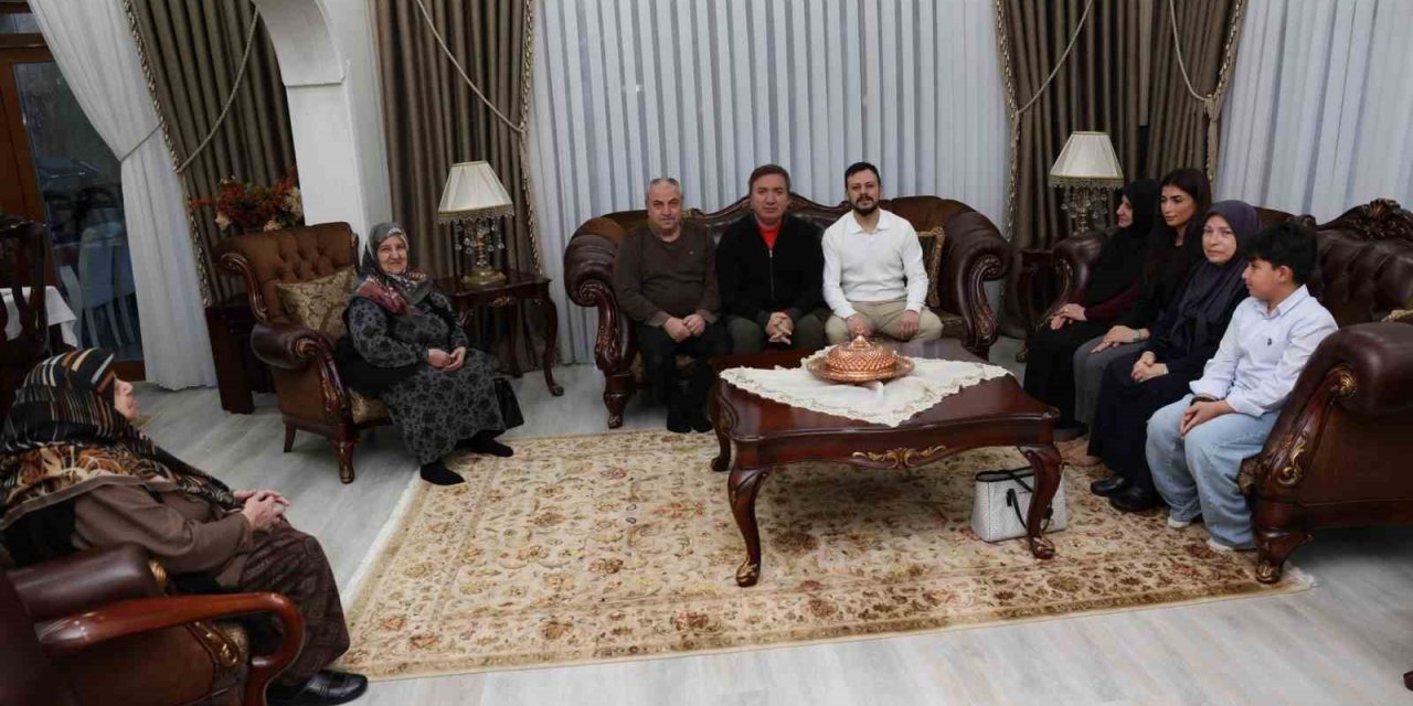 Vali Aydoğdu şehit aileleriyle iftar yaptı