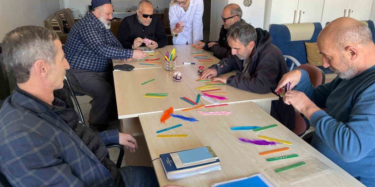 Erzurum’da engellilere "Üreten Eller" projesi