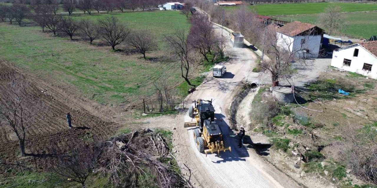 Battalgazi’de yol çalışmaları sürüyor