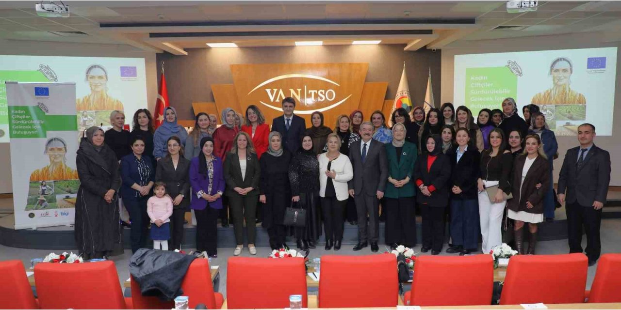 Van’da "Kadın Çiftçiler Sürdürülebilir Gelecek İçin Buluşuyor Programı" düzenlendi