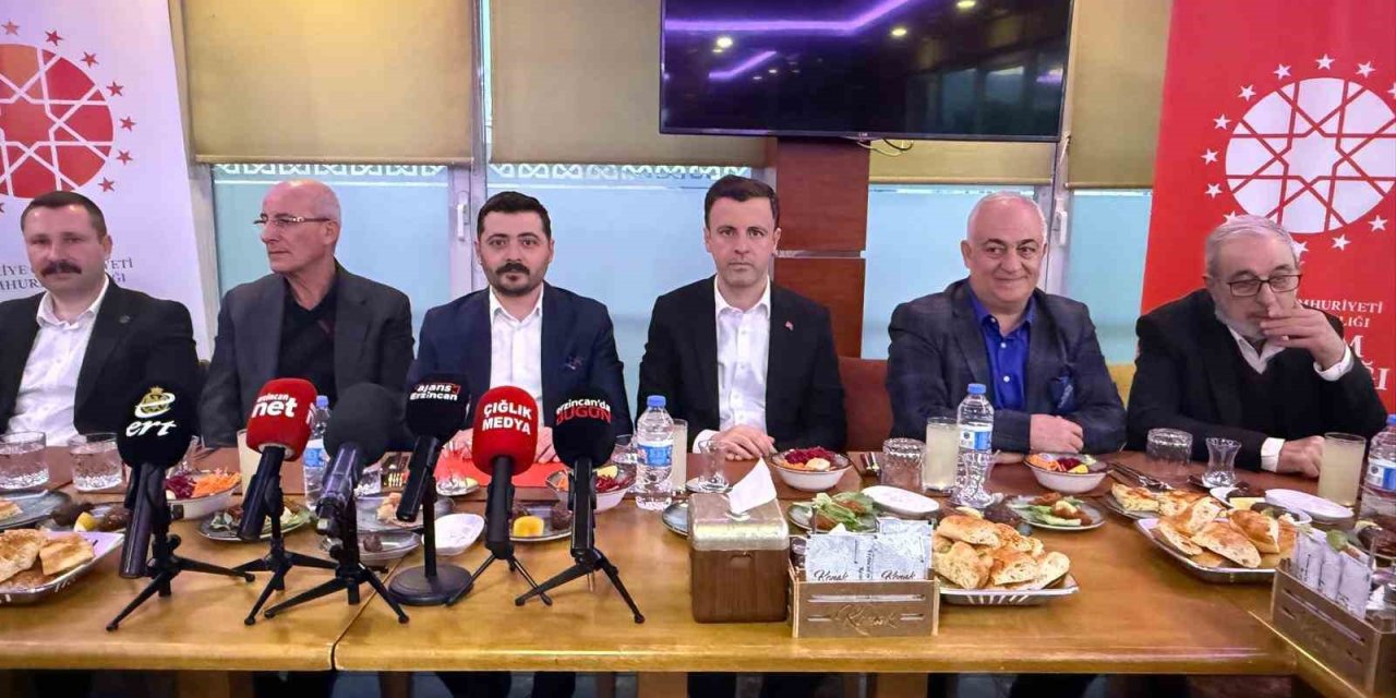 Erzincan basını İletişim Başkanlığı’nın iftar programında buluştu