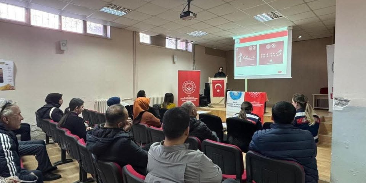 Baskil’de Kadına Yönelik Şiddetle Mücadele Eğitimi