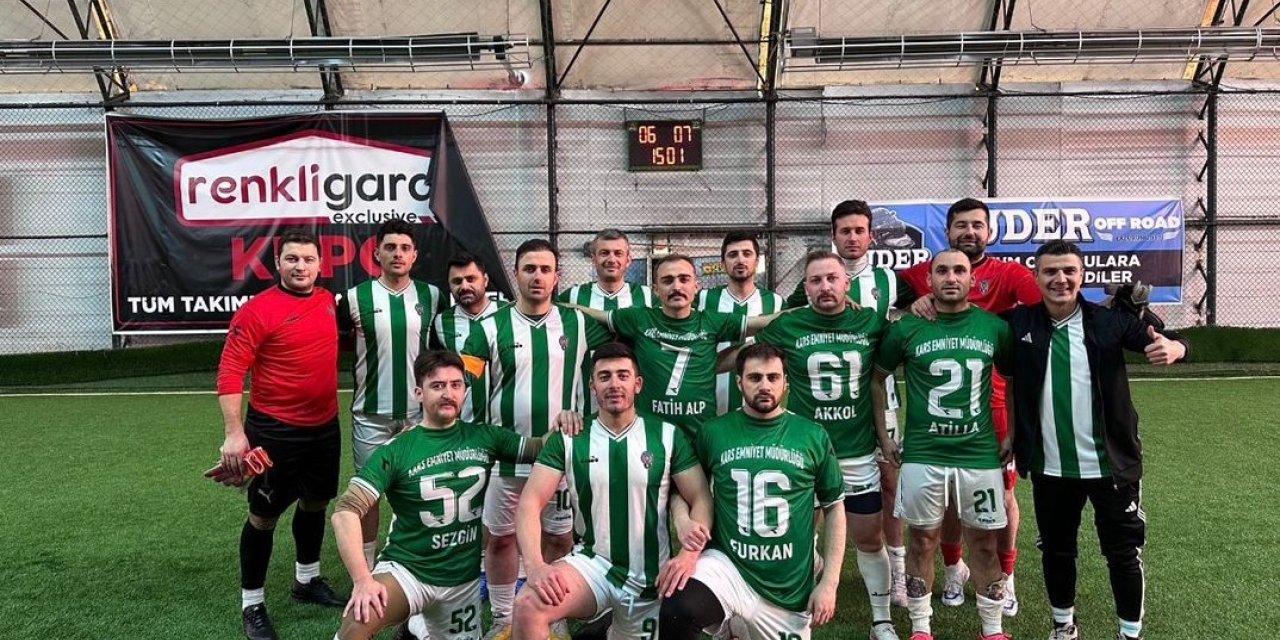 Kars Emniyet Futbol takımı Doğu Anadolu Şampiyonu oldu