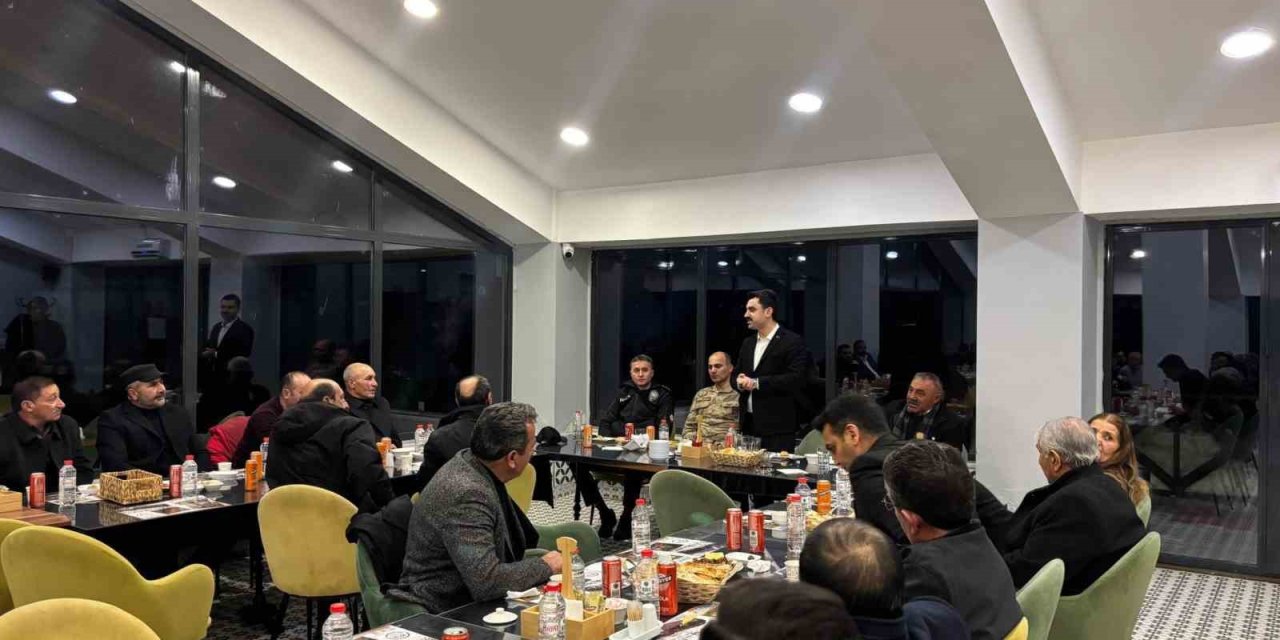 Kaymakam Tutal, muhtarlarla iftar programında buluştu