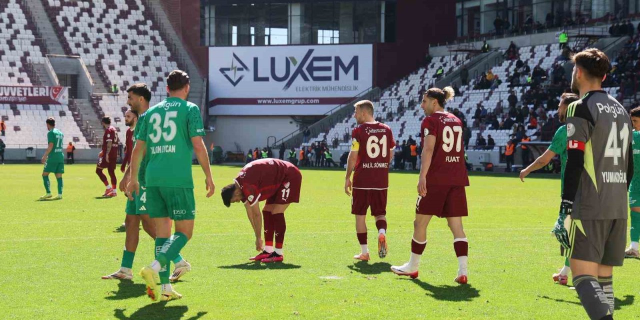 Elazığspor’da 3 sakat, 1 cezalı