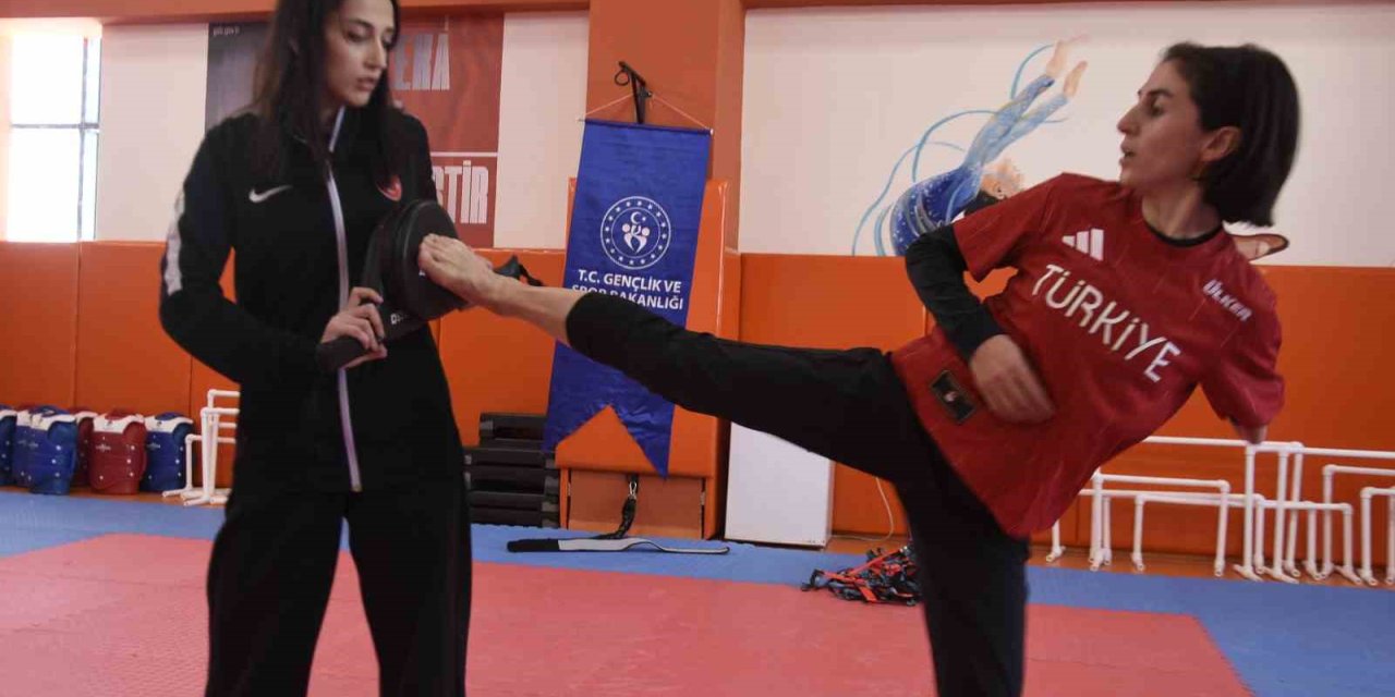 Bitlisli taekwondocu Nurcihan Ekinci’nin hedefi 2032 Paralimpik Oyunları