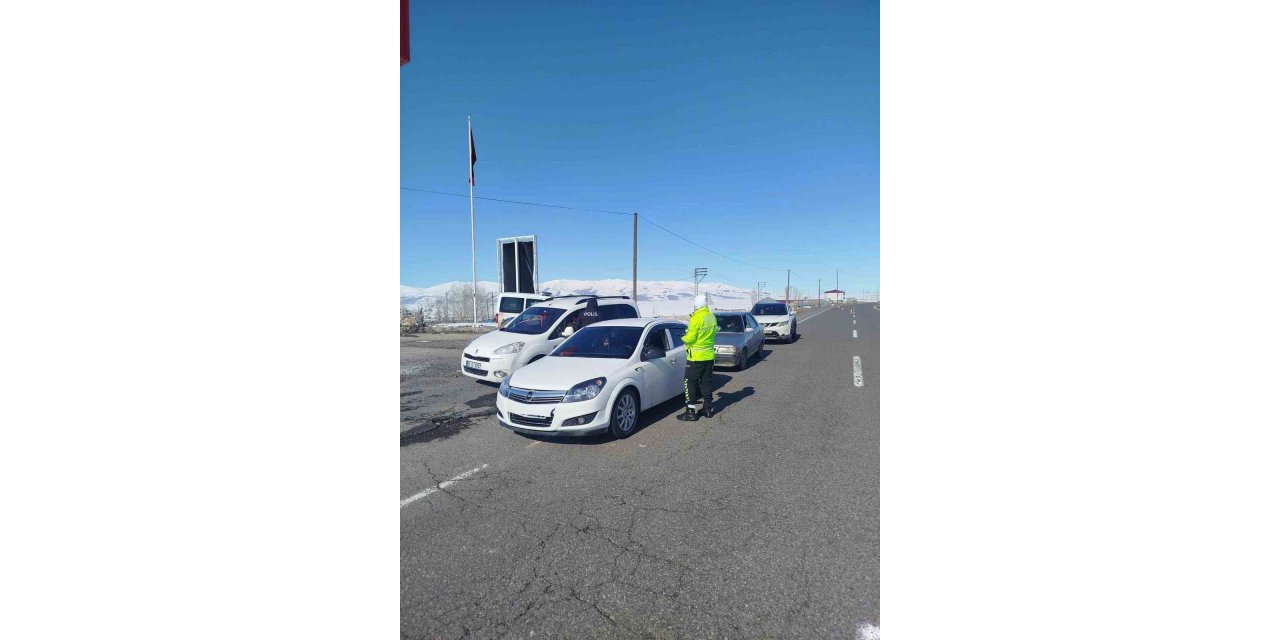 Patnos’ta bayram öncesi trafik denetimleri artırıldı