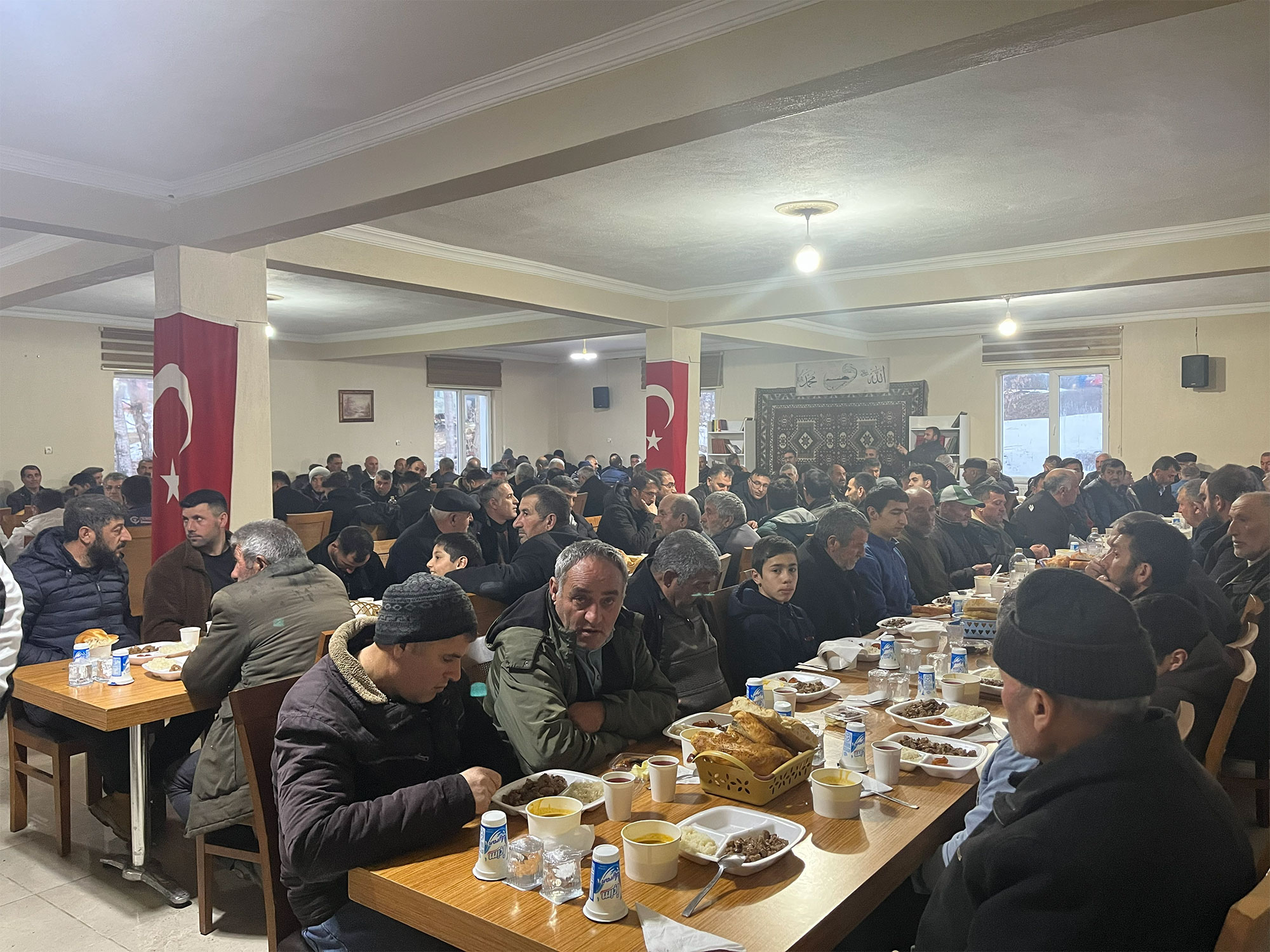 Akyaka'da iftar programı düzenlendi