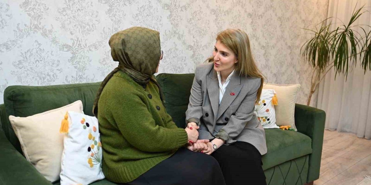 Milletvekili Ölmeztoprak’tan Nur öğretmene ’geçmiş olsun’ ziyareti