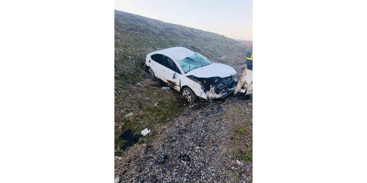 Bingöl’de trafik kazası: 1 yaralı