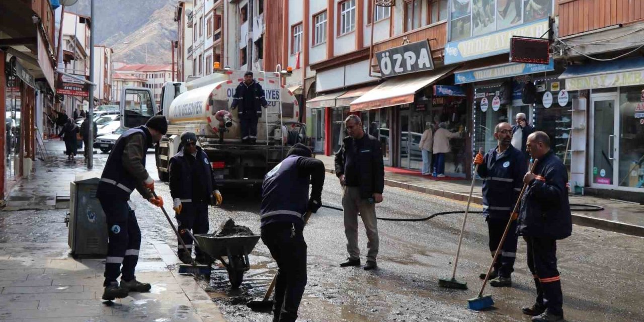 İlçede bayram öncesi temizlik