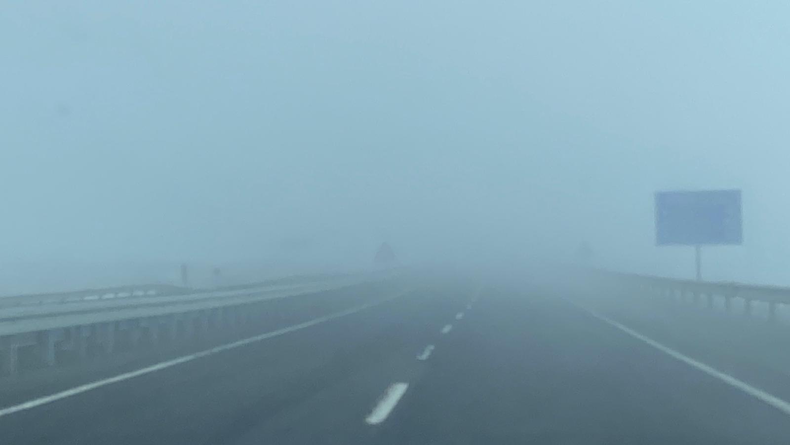 Kars’a sis çöktü