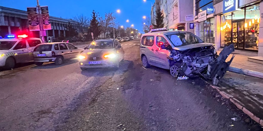 Kars'ta iftara dakikalar kala kaza