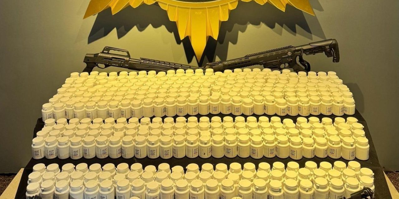 Malatya’da uyuşturucu ve silah operasyonu: 3 tutuklama