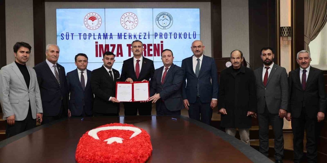 Vali Bozkurt: "Süt Toplama Merkezi Projemizle üreticimizin yanındayız"