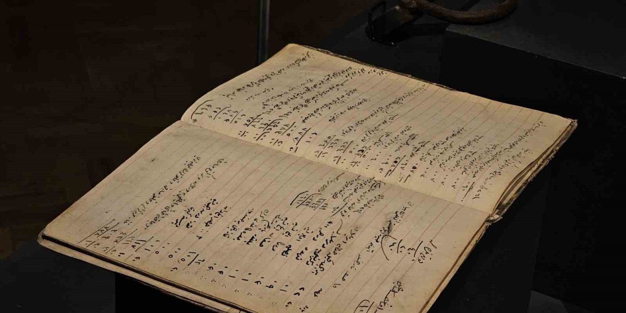 Elazığ sergilenen Osmanlı dönemi veresiye defteri geçmişe ışık tutuyor