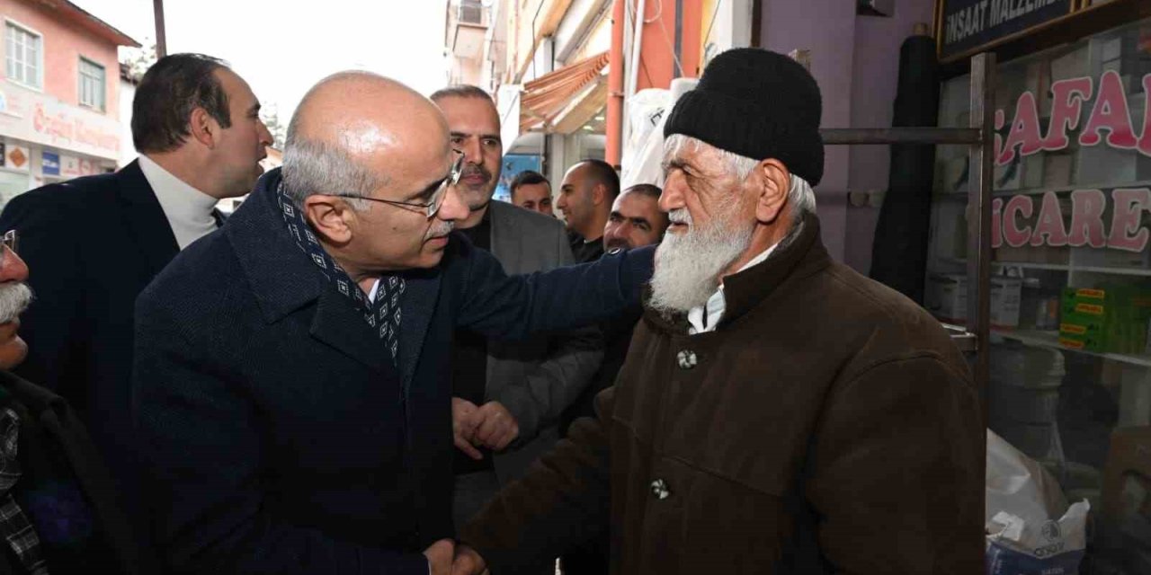 Başkan Er Arapgir’e müjde: "Çarşı meydanının altyapısını tamamladık"