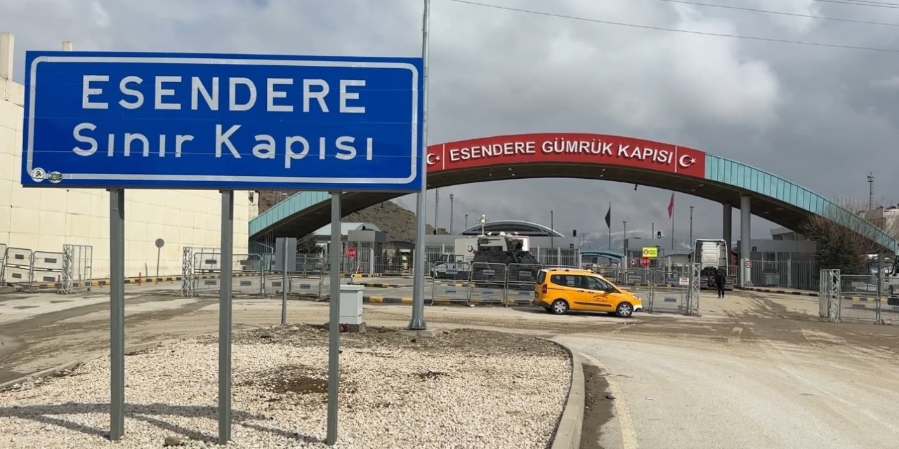 Esendere Sınır kapısı bu bayram sessizlik yaşıyor