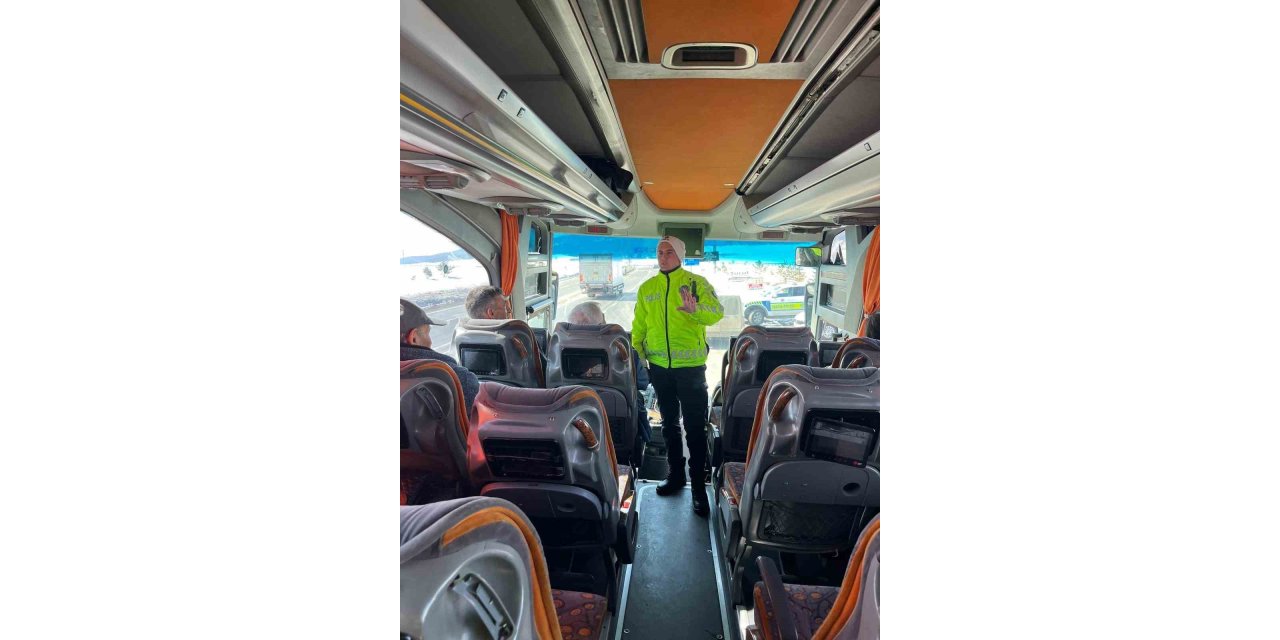 Kars’ta trafik denetimleri aralıksız sürüyor