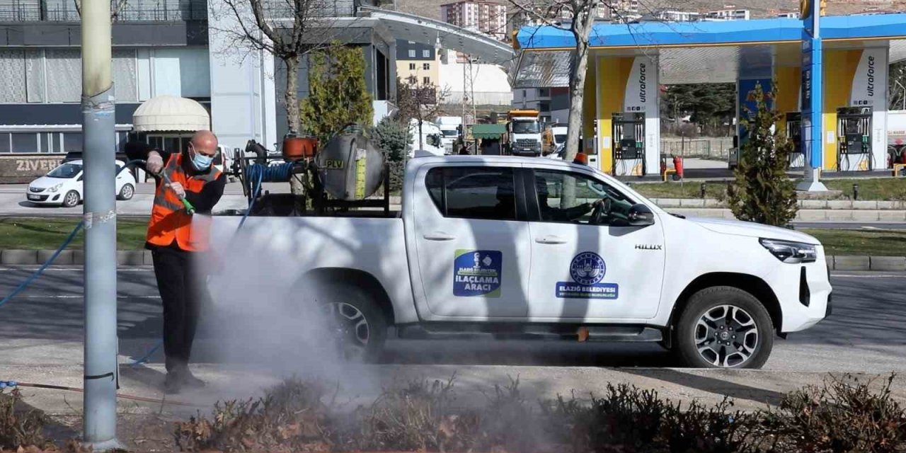 Elazığ ilaçlama çalışmaları başladı