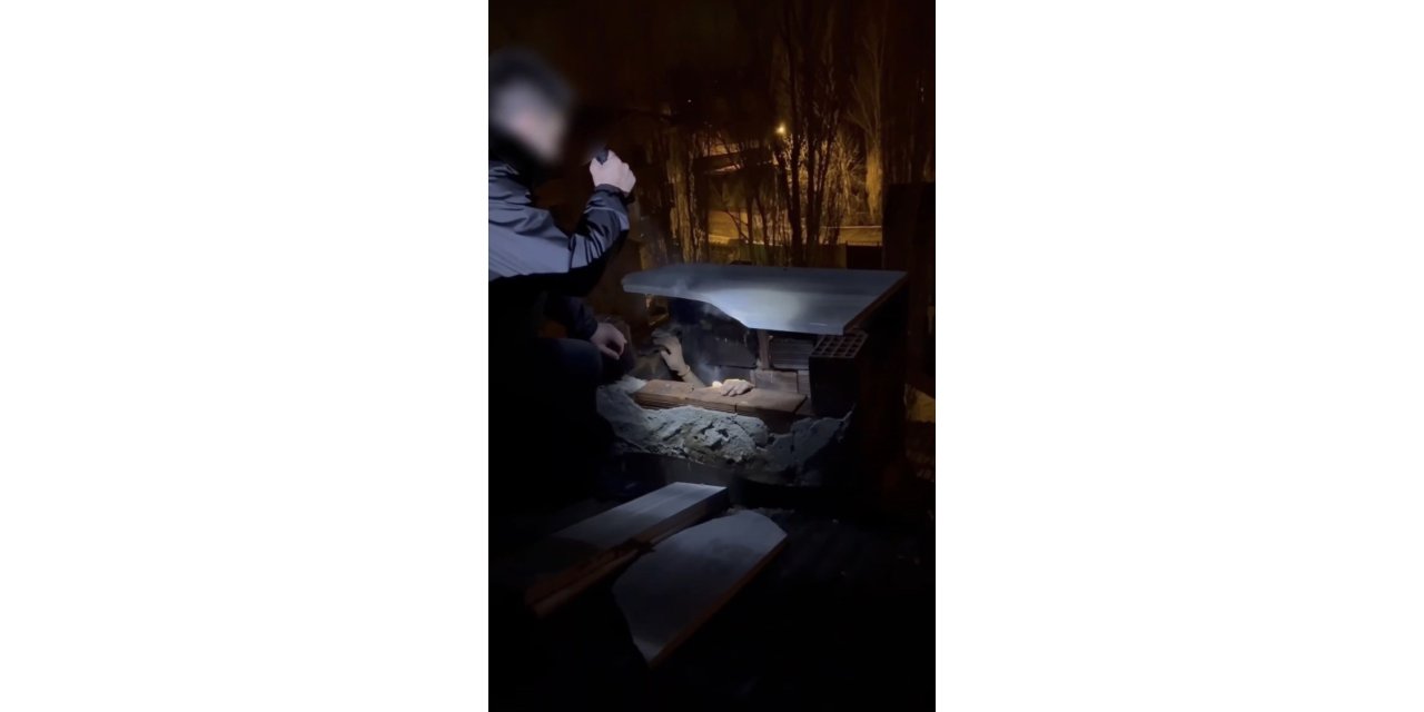 Ağrı’da baca içinde saklanan hükümlü yakalandı