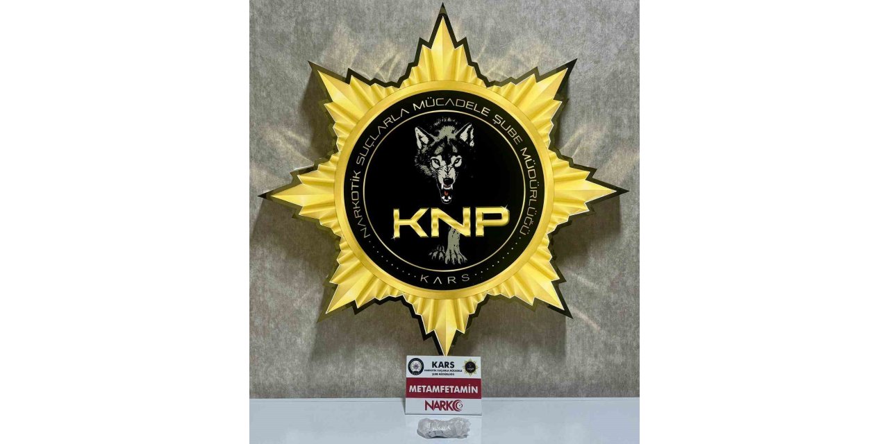 Kars’ta narkotik operasyonu: Metamfetamin ele geçirildi, 1 kişi tutuklandı