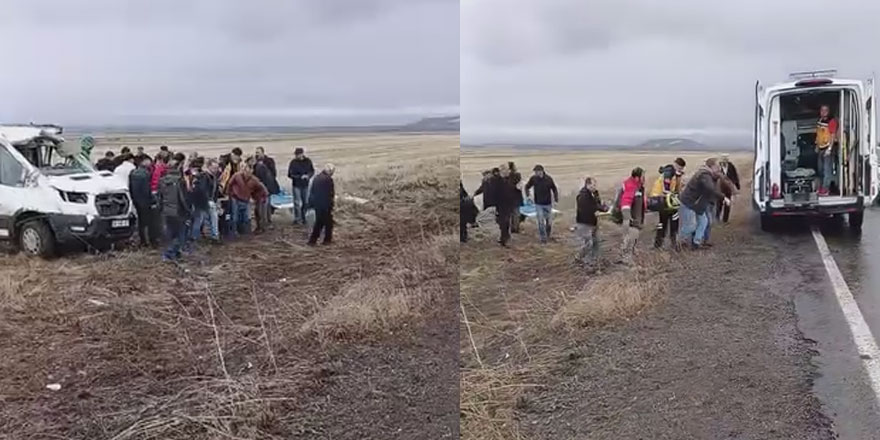 Direksiyon hakimiyetini kaybeden sürücü ağır yaralandı