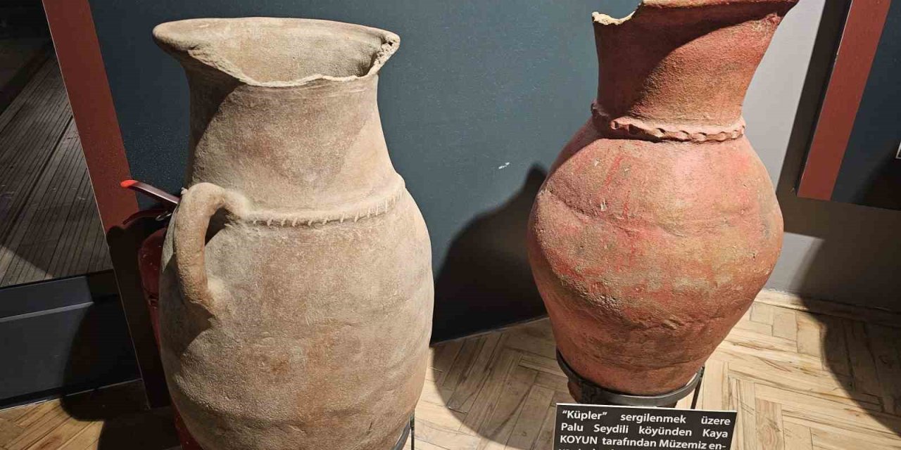 Elazığ asırlık küpler geçmişe ışık tutuyor