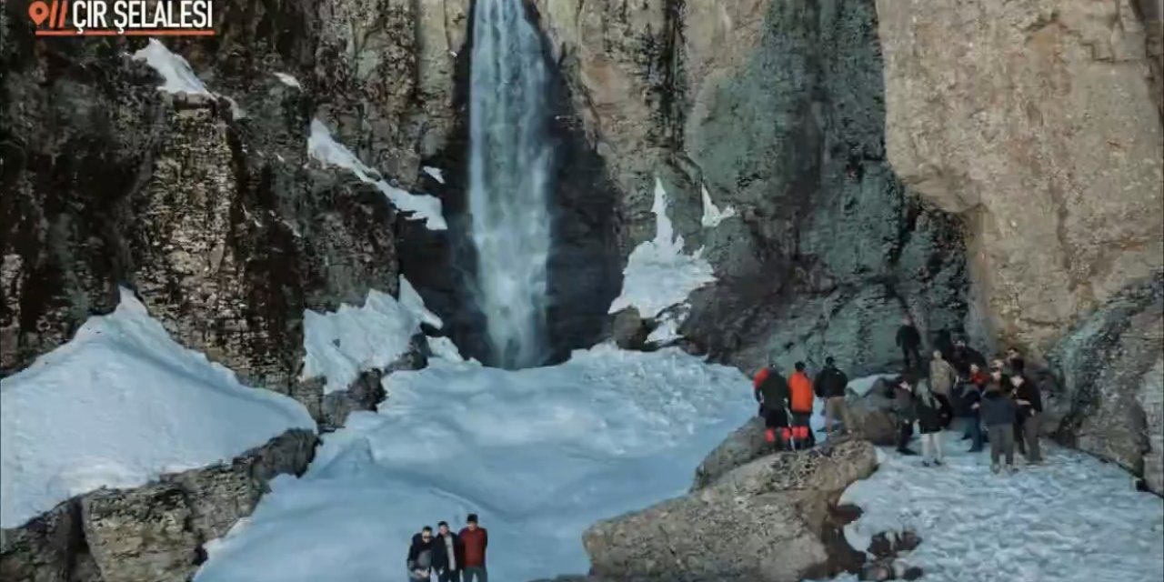 Çır Şelalesi misafirlerini ağırlıyor