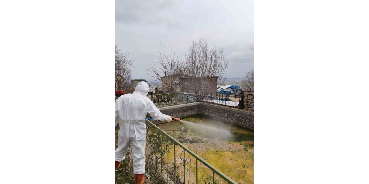 Elazığ’da larva ilaçlama çalışmaları başladı