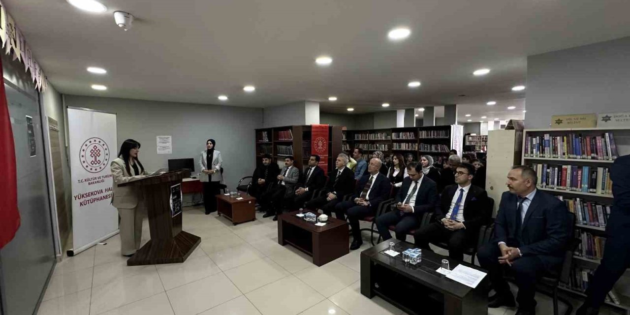 Yüksekova’da 62. Kütüphane Haftası etkinliklerle başladı