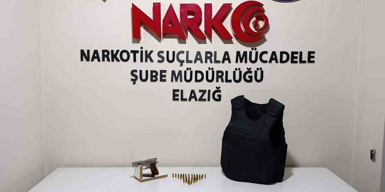 Elazığ’da uyuşturucuyla mücadele: 1 tutuklama
