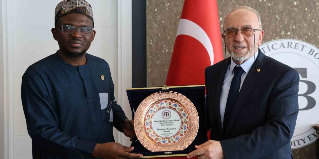 Elazığ ile Gana arasında ekonomik iş birliği için ilk adımlar atıldı