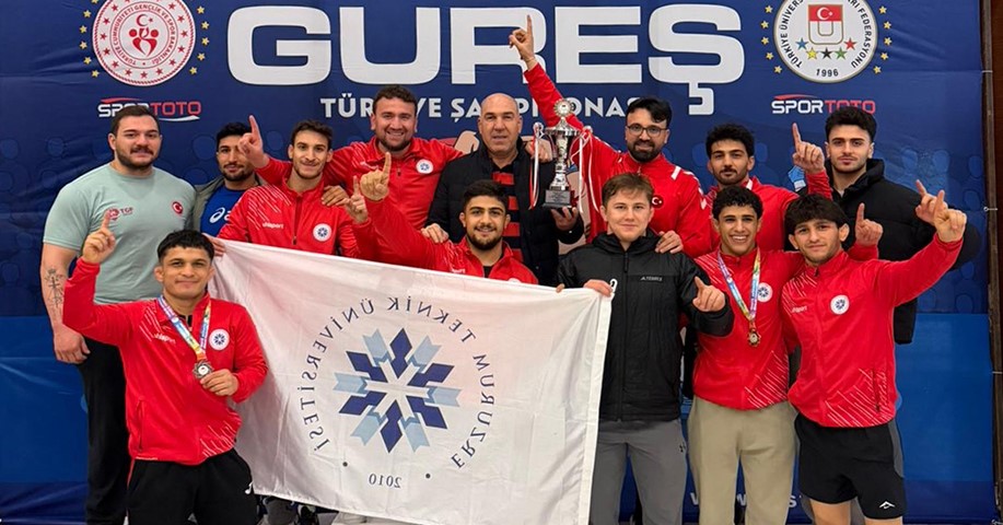 ETÜ Türkiye Güreş Şampiyonasına damga vurdu