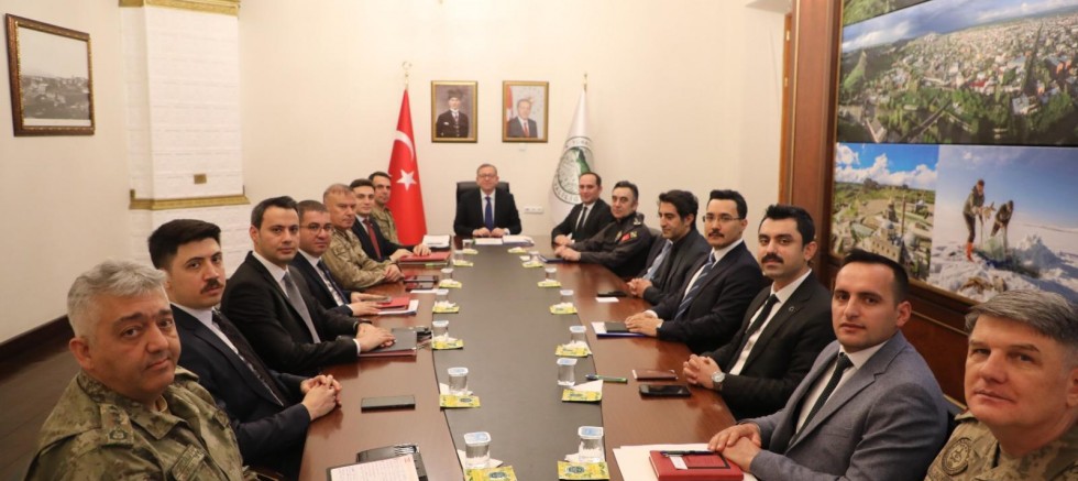 Asayiş Uygulamaları ve Denetimler Masaya Yatırıldı