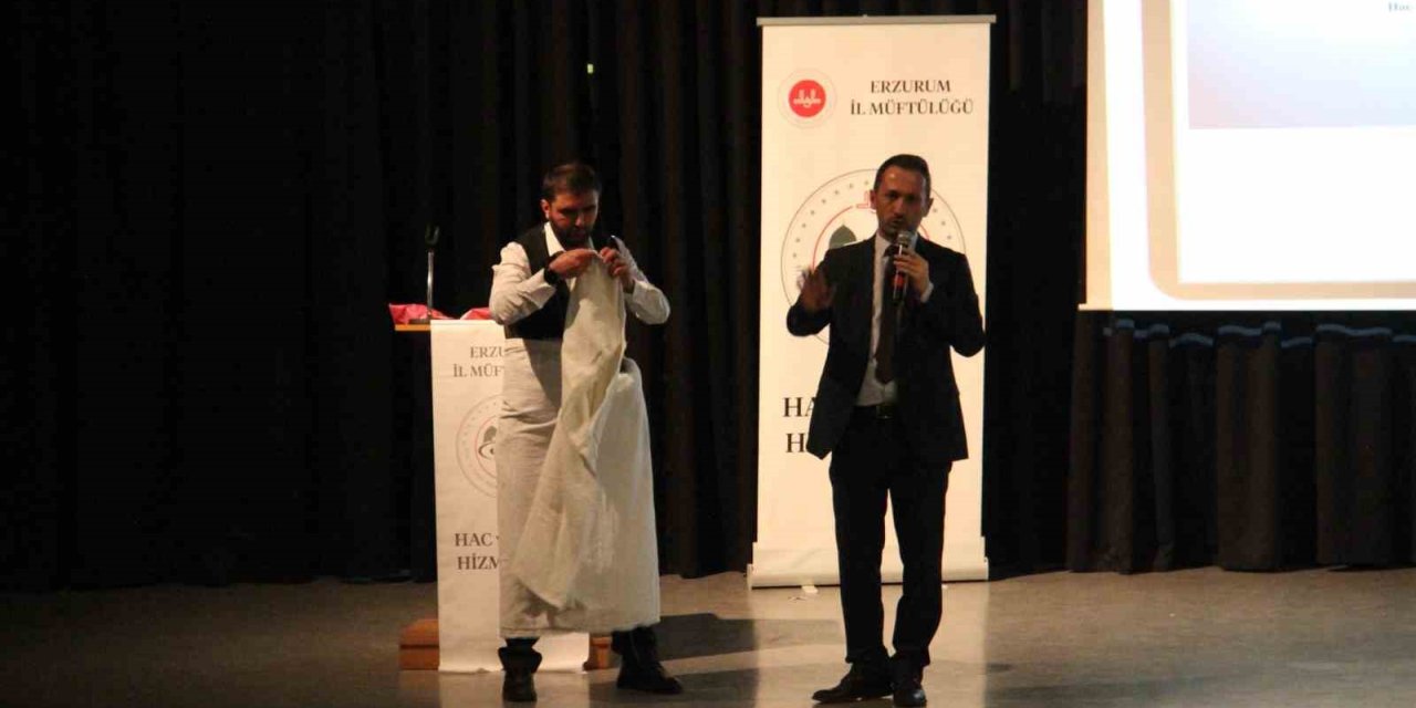 Hacı adaylarına bilgilendirme yapıldı