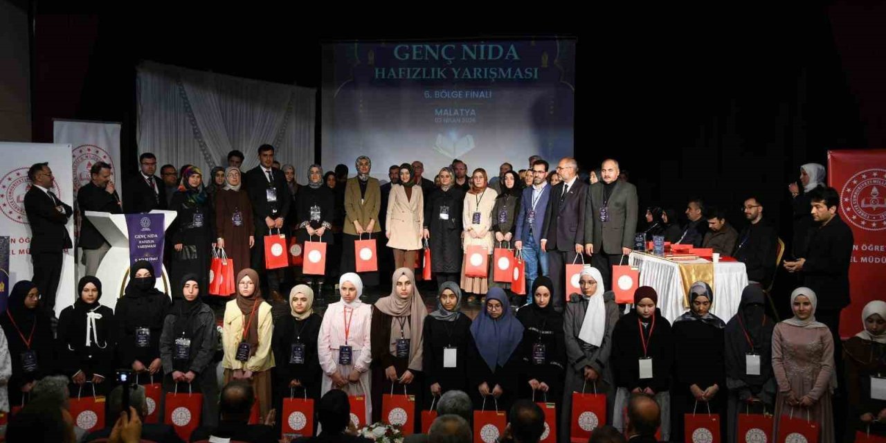 Genç Nida hafızlık yarışması 6. bölge finali Malatya’da yapıldı