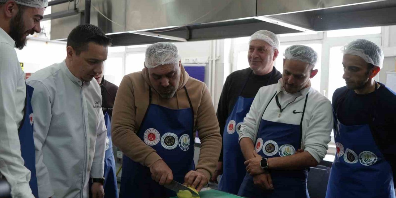 Erzurum’da ezber bozan proje: Mahkumlara "lezzetli" bir gelecek