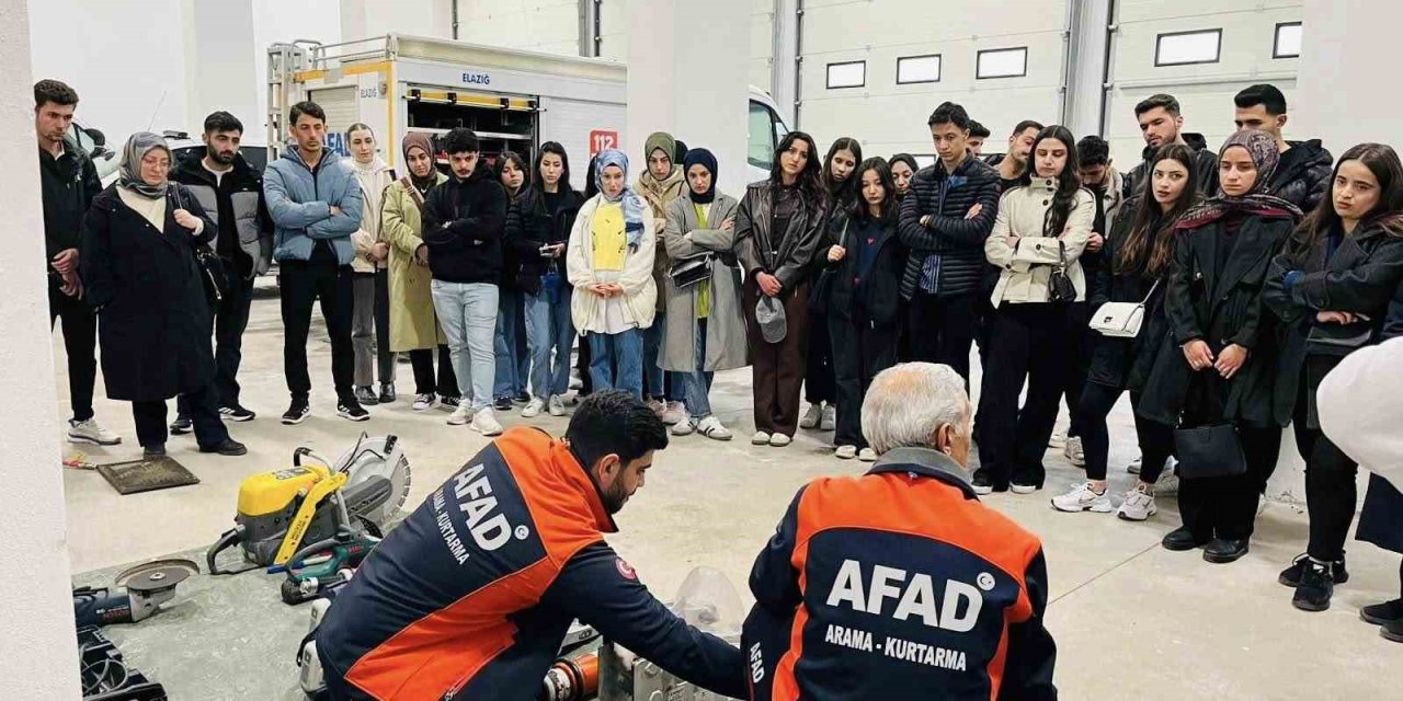 Elazığ’da afet bilinci güçleniyor