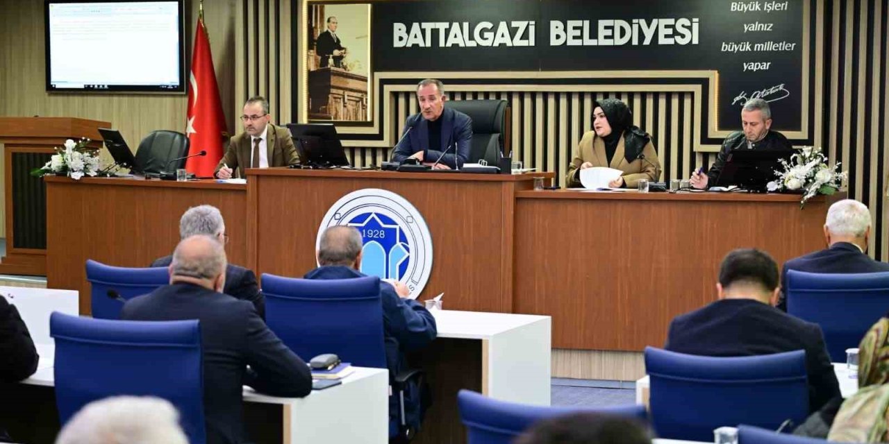 Battalgazi Belediyesi Nisan ayı meclis toplantısı tamamlandı