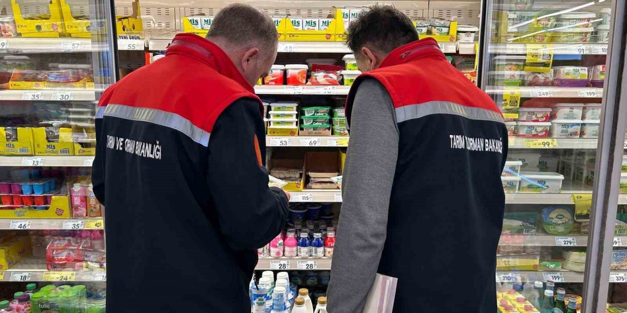 587 işletme denetlendi, 2 firmaya ceza kesildi