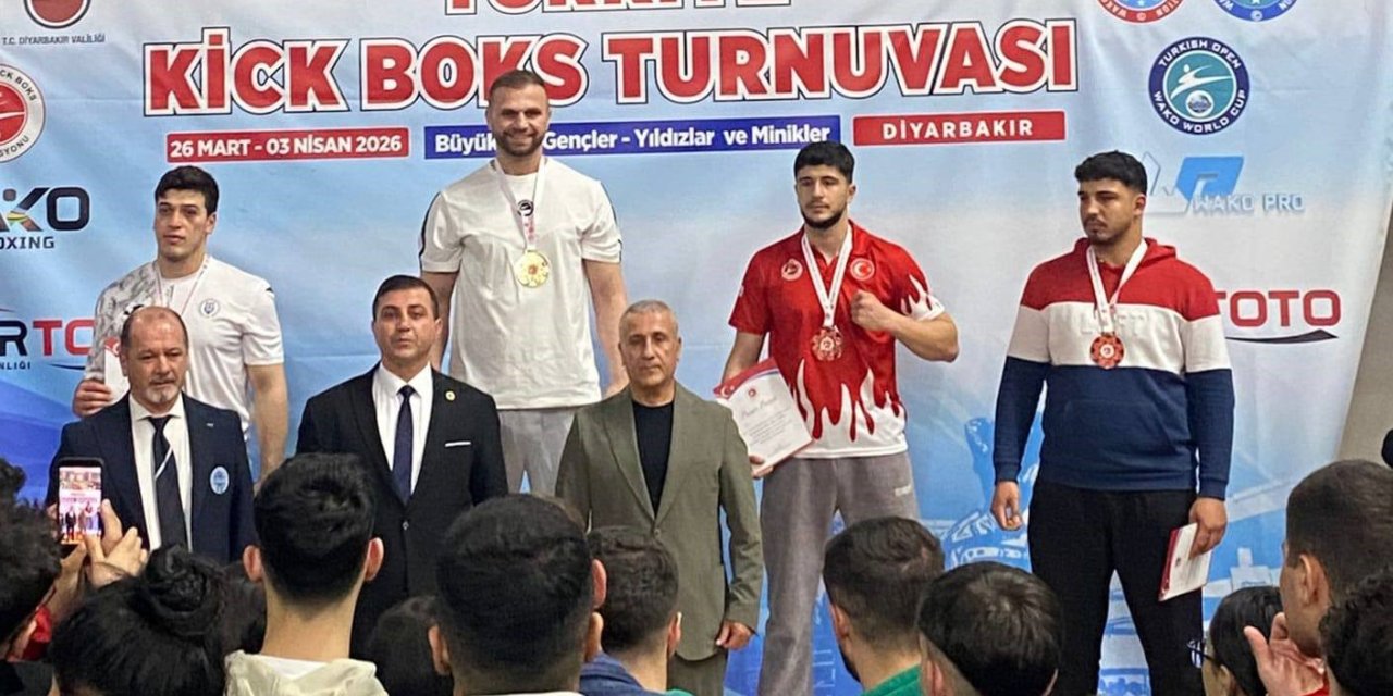 Erzincanlı sporcu Türkiye üçüncüsü oldu