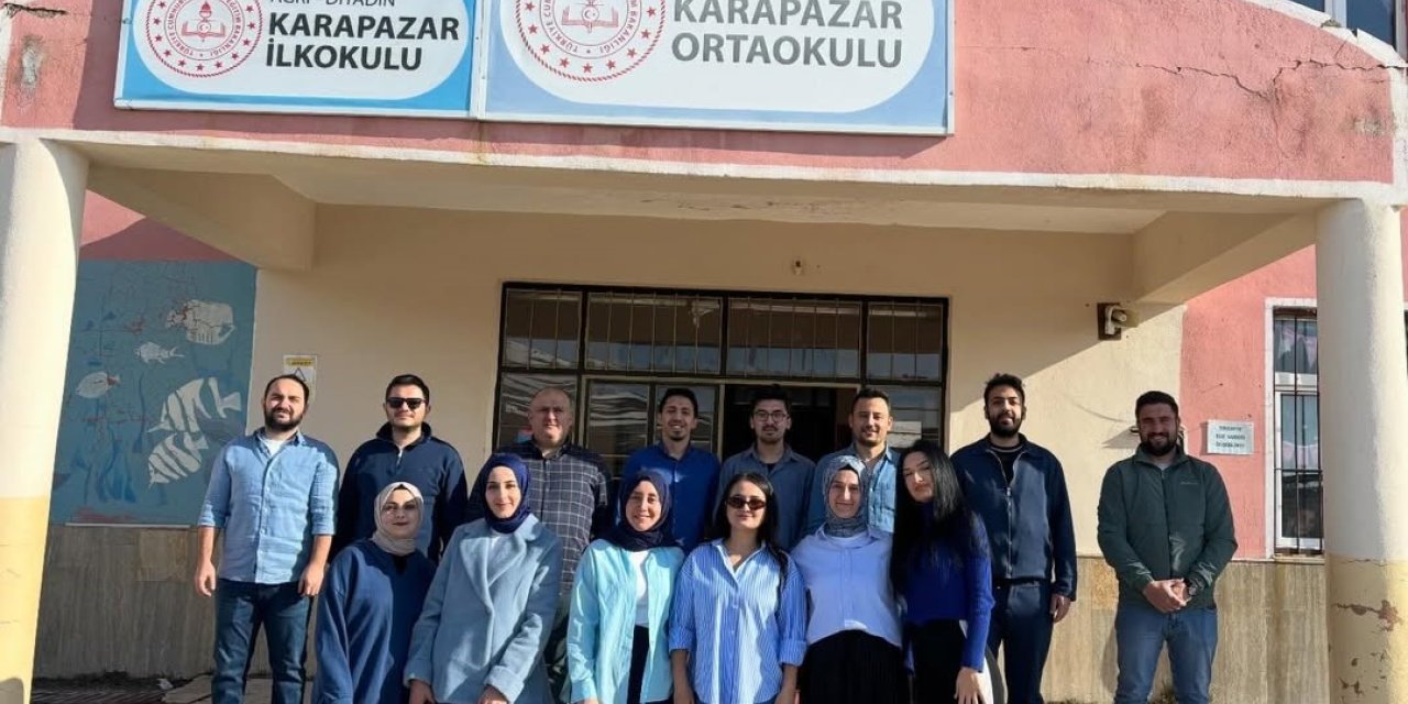 Diyadin’de maviyle yükselen farkındalık