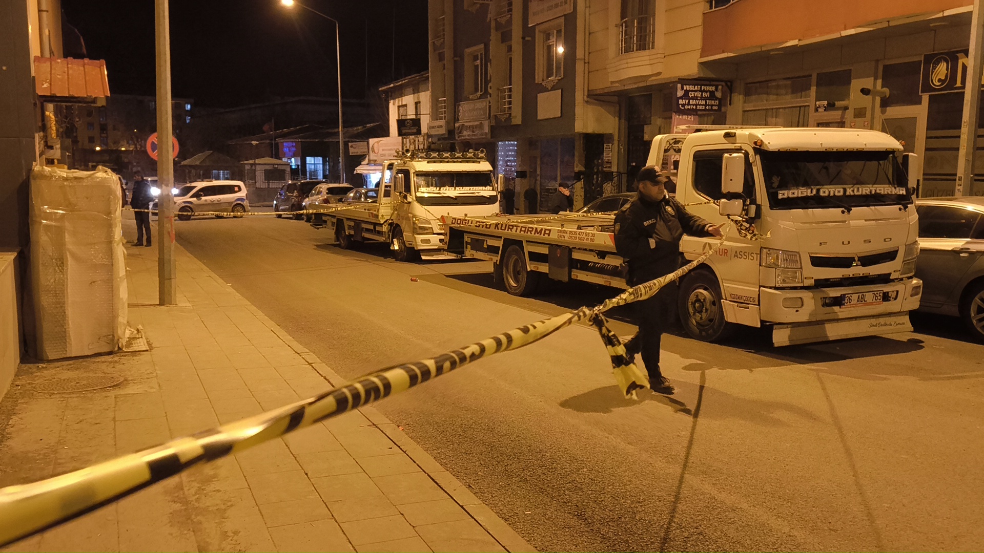 Kars'ta karakolun dibinde kurşunlama