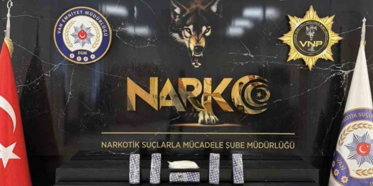 Van’da 4 kilo 260 gram eroin ele geçirildi