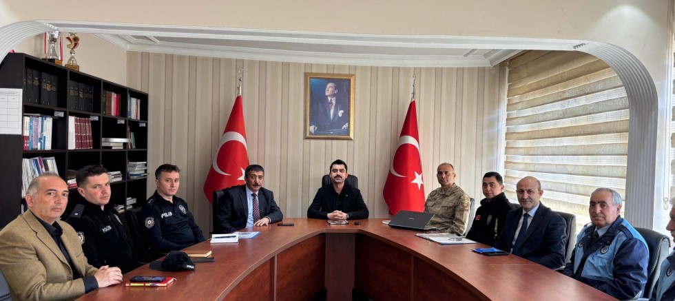 Susuz’da İlçe Trafik Komisyonu toplandı