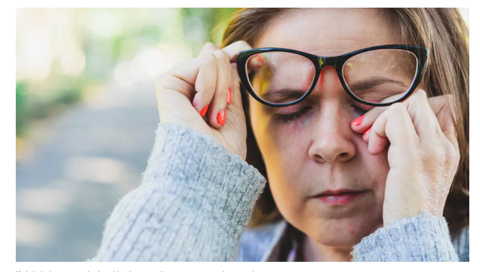 Gözde alerji uyarısı