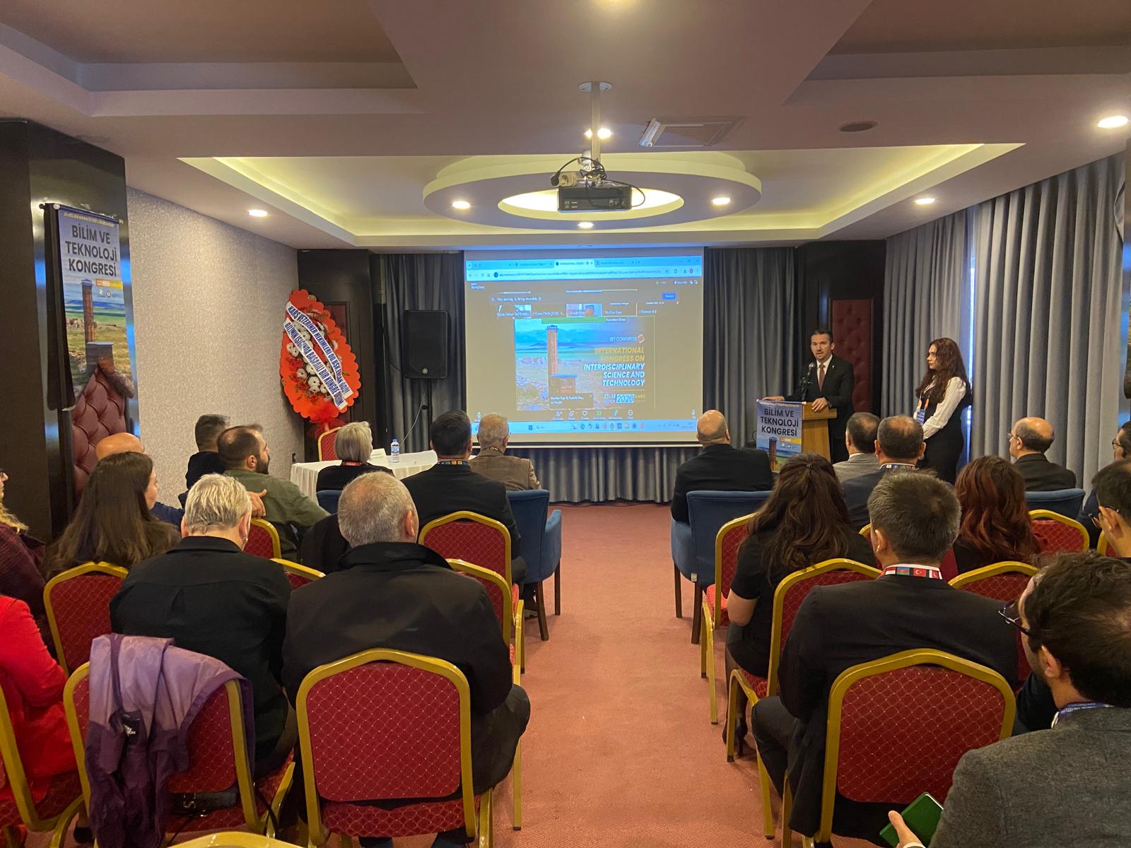Kars’ta "Uluslararası Disiplinlerarası Bilim ve Teknoloji Kongresi" düzenlendi