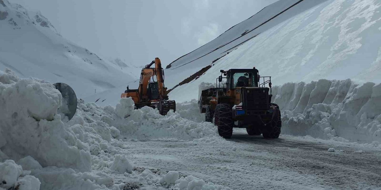 Bahçesaray yolunda çalışma yeniden başladı