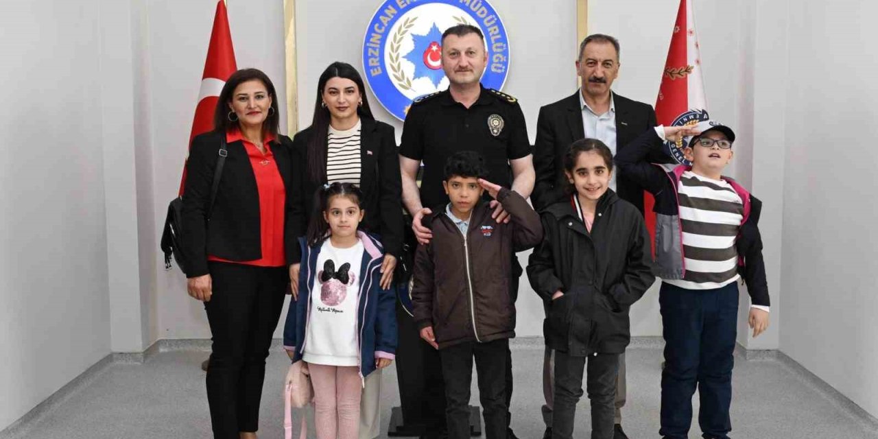 Erzincan Emniyeti’nde Polis Haftası’na özel buluşma